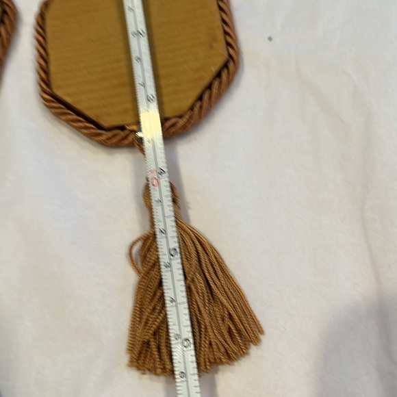 Cobalt Blue and Gold Man & Women Wall plaques and Old Change purse - Picture 6 of 11